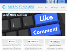Tablet Screenshot of blog.passportonlineinc.com